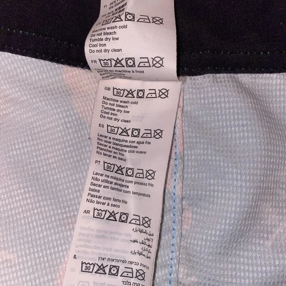 🎈RVCA Blue Patterned Board Shorts